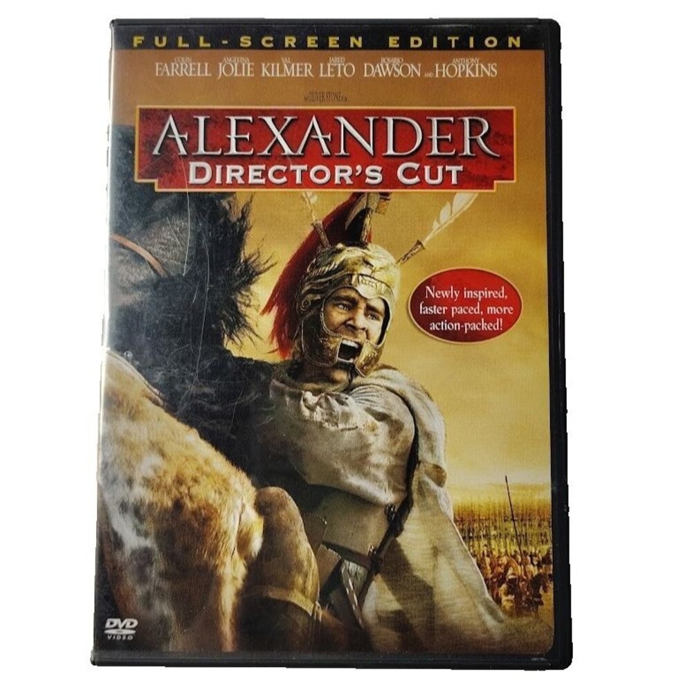 Alexander DVD Movie Director's Cut Full Screen R 2005